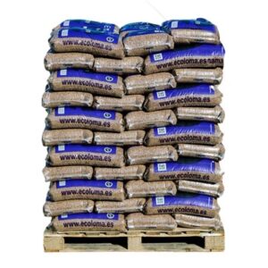 HUESO DE ACEITUNA - Palet de 77 sacos de pellets